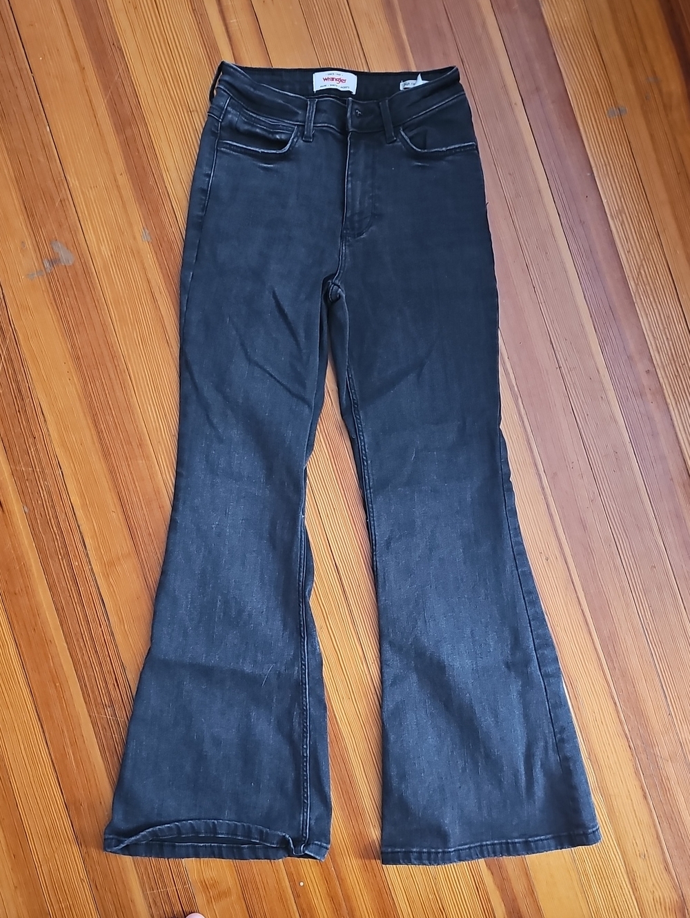 Wrangler Black Flare Jeans - Women's